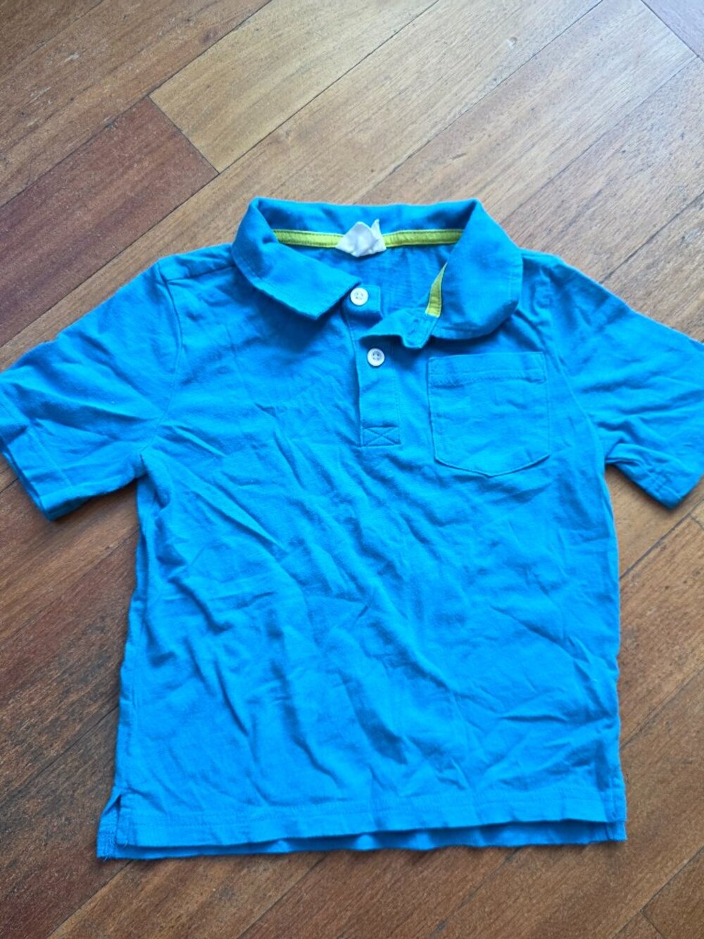 Crazy 8 Blue Polo Shirt Size 5T